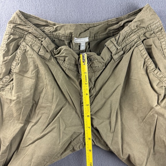 James Perse Pants Men's 32x35* Green Cargo Utility Military Designer Pockets - Picture 9 of 12